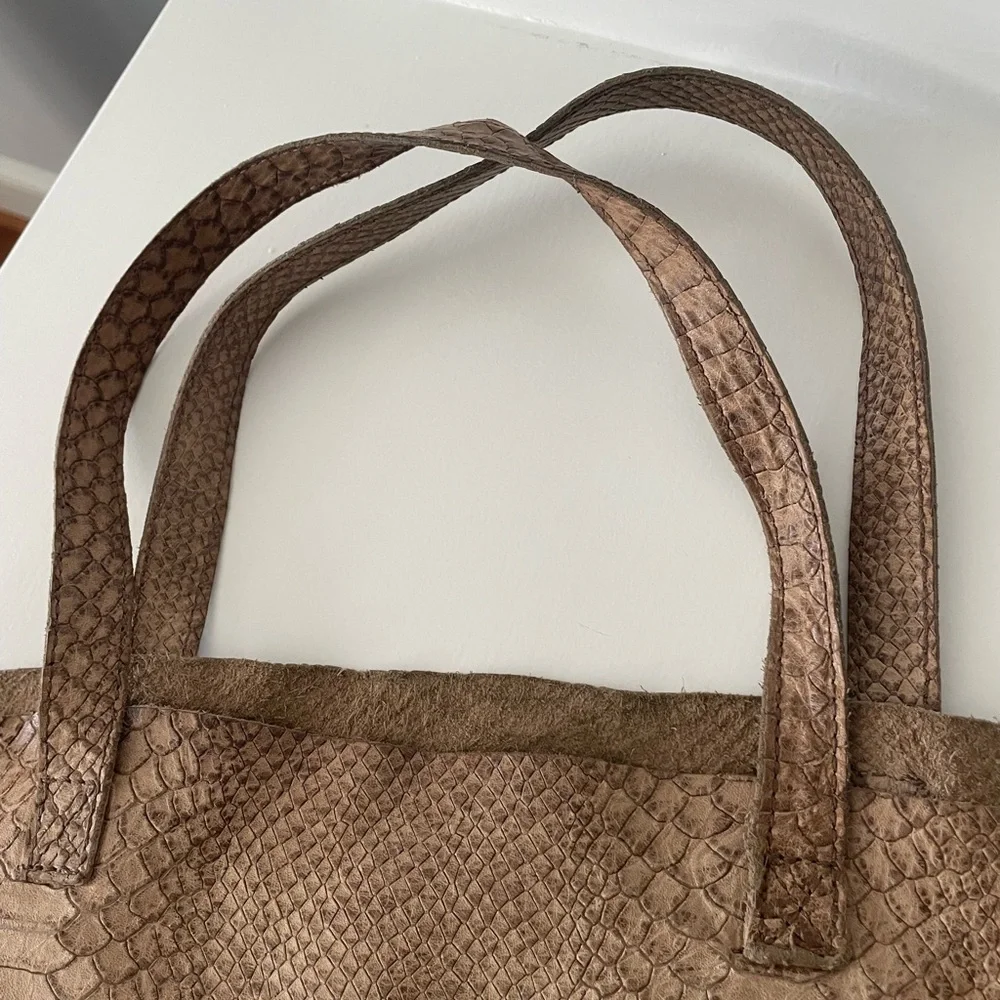 Monserat de Lucca large snakeskin tote bag - Picture 6 of 8